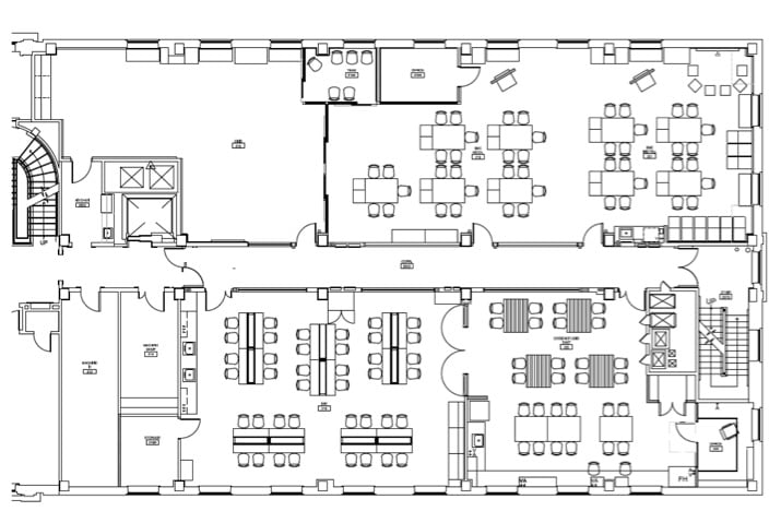 A blue print of the Design Studio shows the layout of the different rooms.