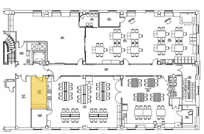 A blueprint of the Design Studio highlights the Machine Shop.