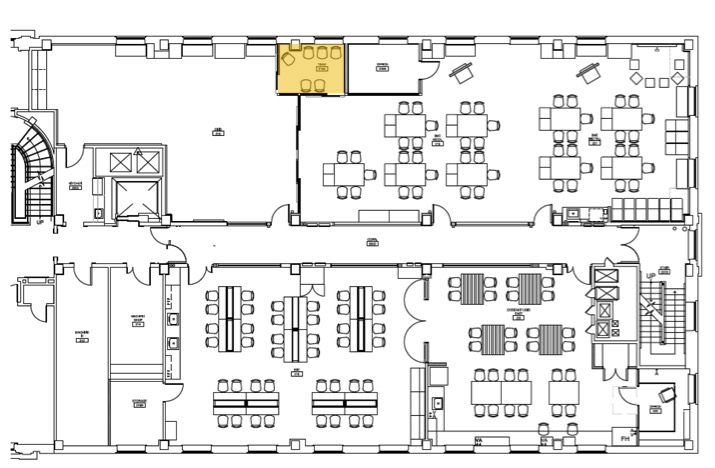 A blueprint of the Design Studio highlights the Team Room.