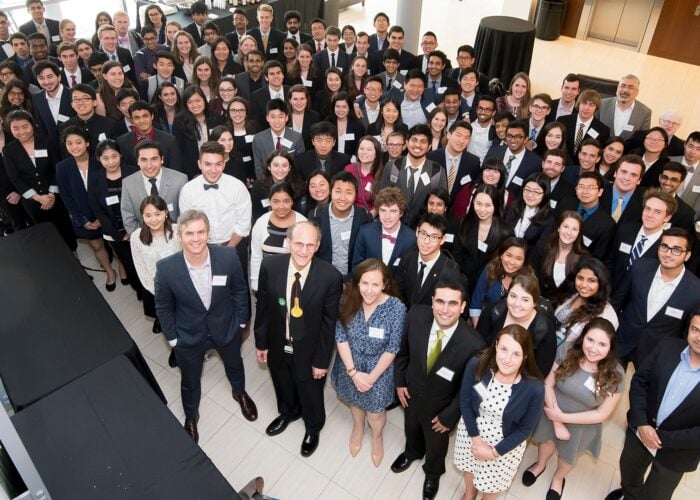 A group shot on Design Day.