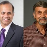 The headshots of Rama Chellappa and Nitish Thakor are pictured side by side.