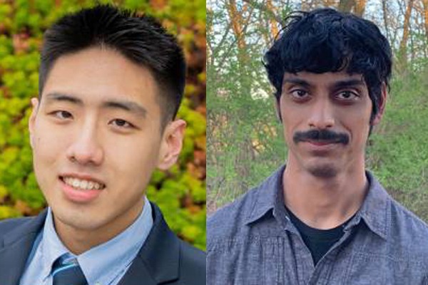 Headshots of Min Jae Kim and Shiker Nair appear side-by-side.