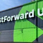 Exterior view of the FastForward U sign.