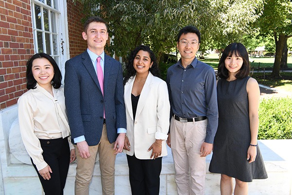 The 2024 class of Siebel Scholars from Johns Hopkins University