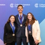 JHU students at Collegiate Inventors Competition