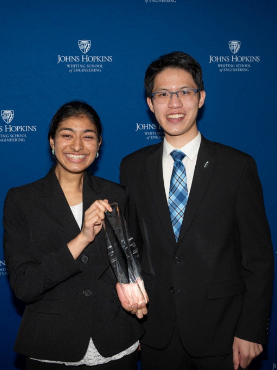 Parametric team members Prisha Rathi and Ryan Chou