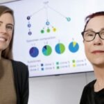 Laura Sena, M.D., Ph.D. (left), and Rachel Karchin, Ph.D. (right), Johns Hopkins investigators who collaborated on the prostate cancer resistance study.